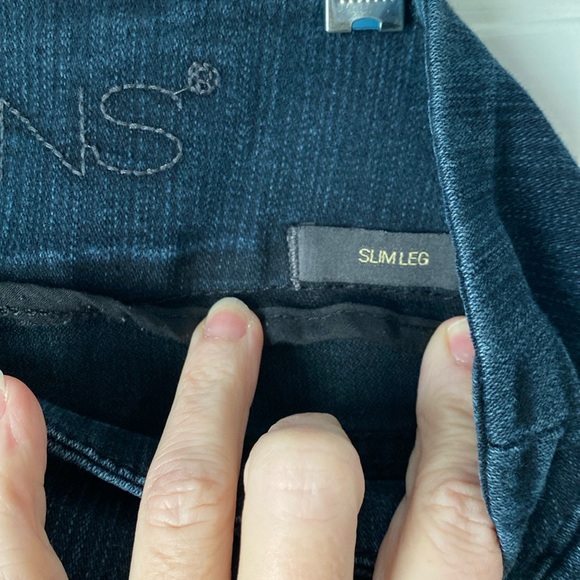 Jag Jeans Pull-on Slim Leg Dark-Wash Jeans - Picture 8 of 10